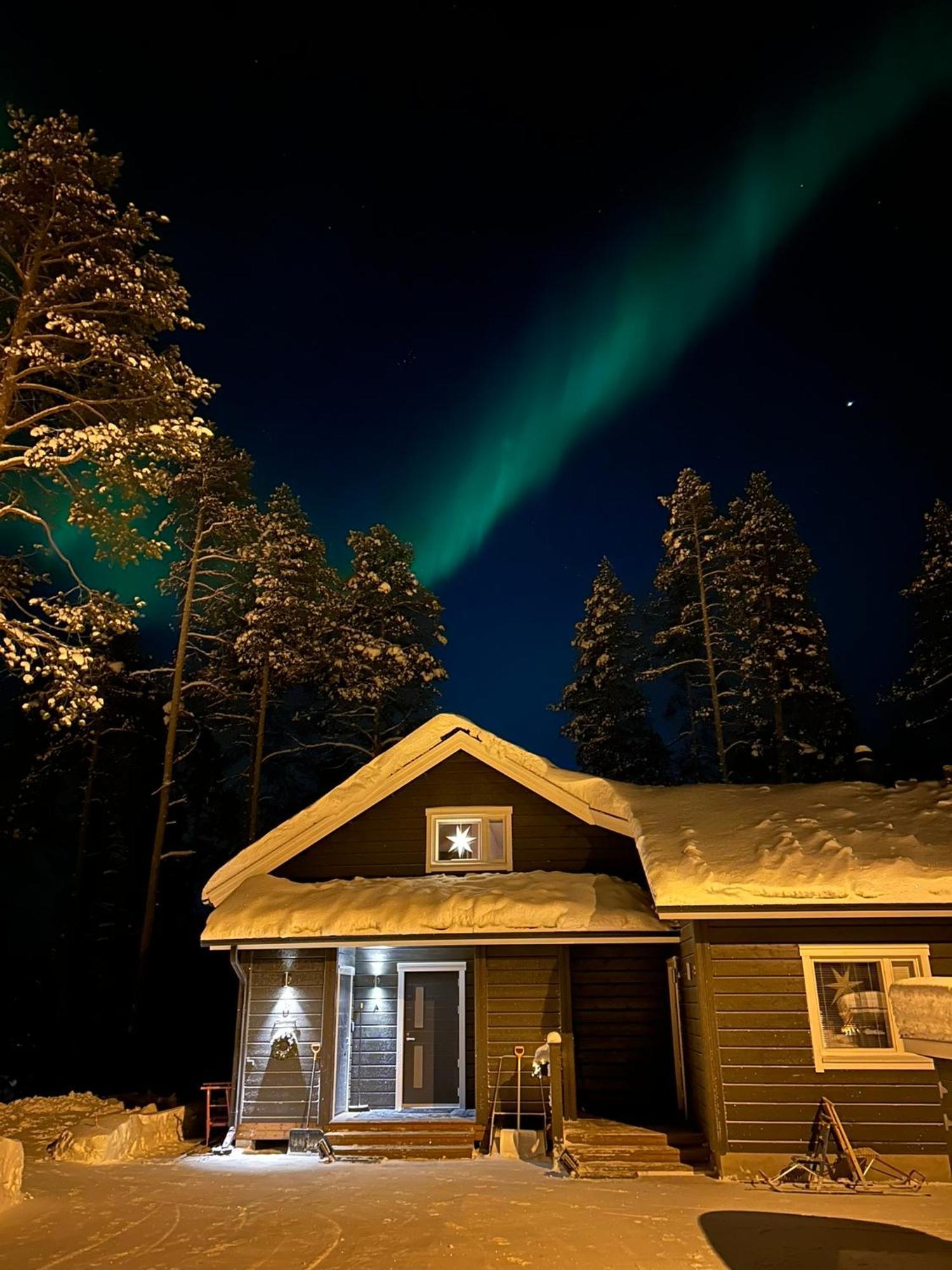 Villa Lumihelmi A & B Äkäslompolo Eksteriør bilde