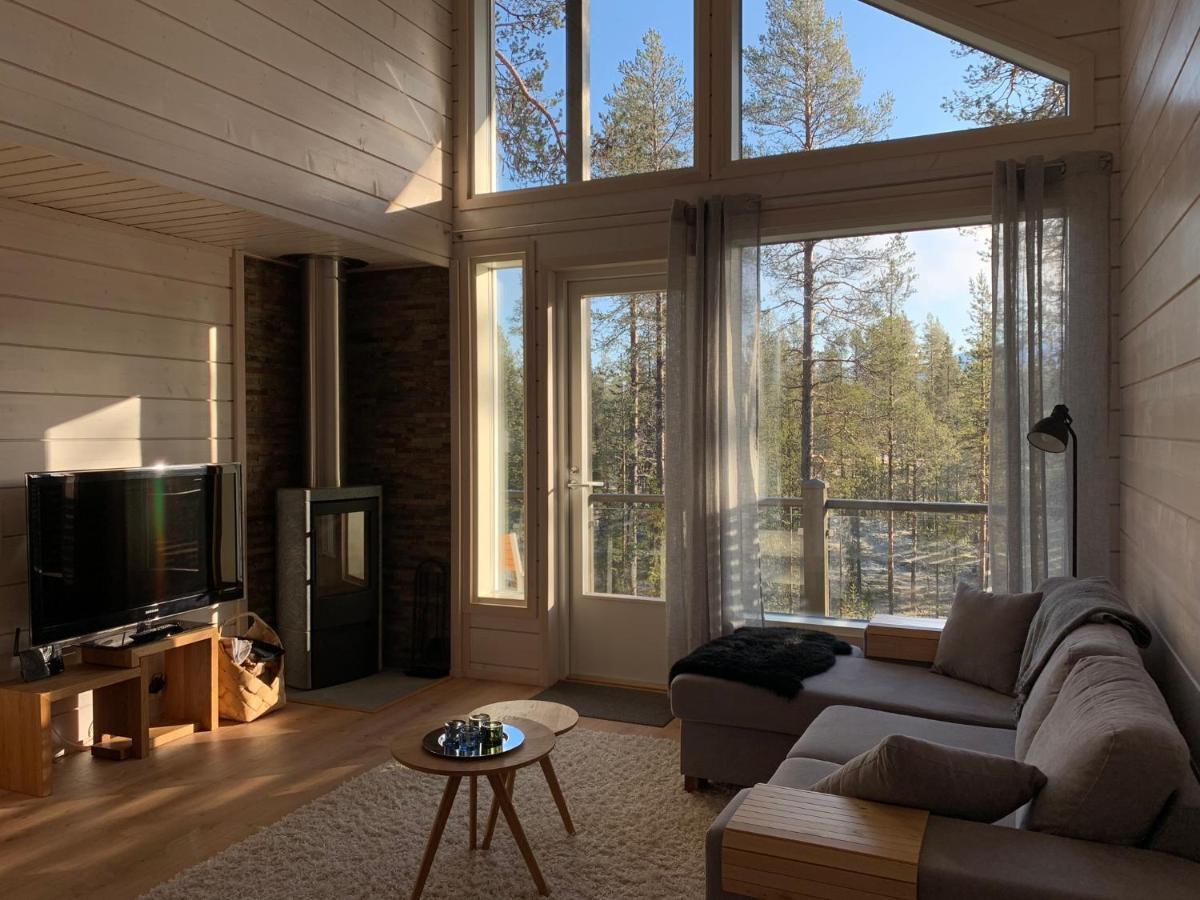 Villa Lumihelmi A & B Äkäslompolo Eksteriør bilde